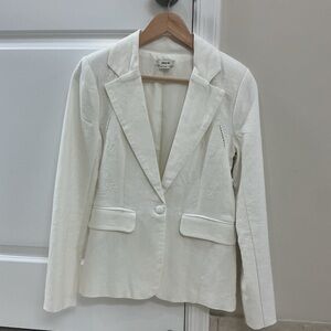 NEW Jason Wu Linen Ivory Blazer